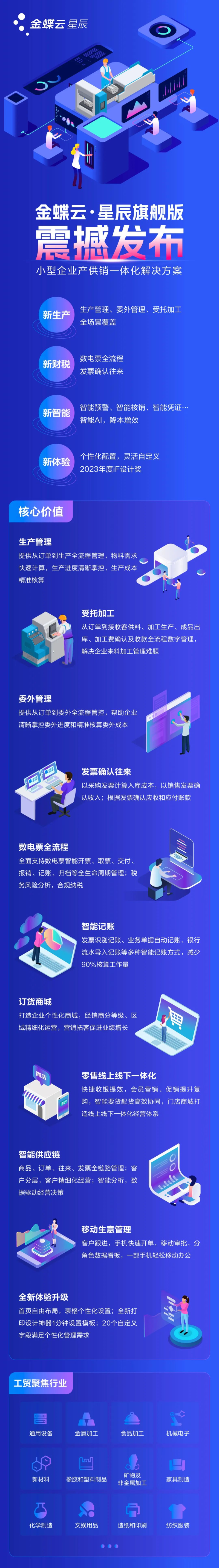 金蝶云星辰旗舰版