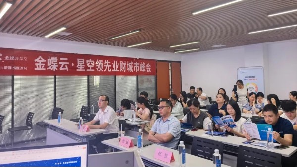 AI+管理，成就不凡！金蝶云·星空领先业财城市峰会长沙站圆满落幕！